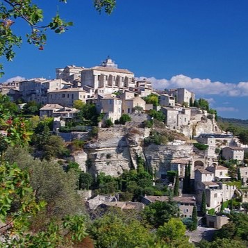 Village perché de Gordes en Provence