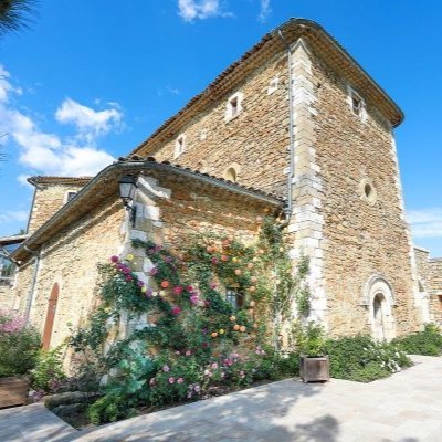 Jardin fleuri de l'Abbaye de Valsaintes